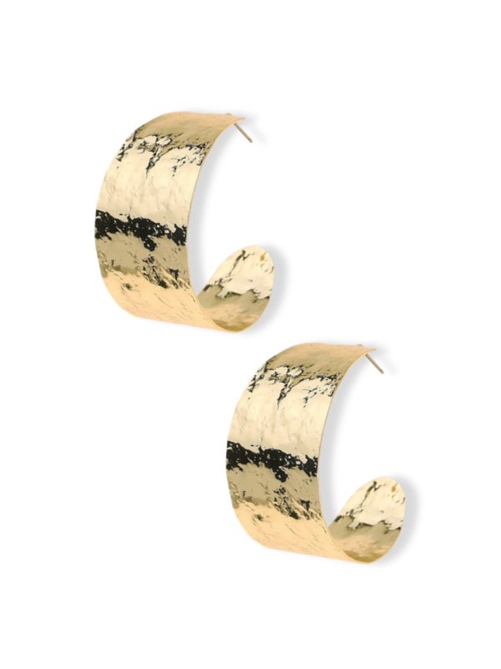 So Golden Hoop Earrings.